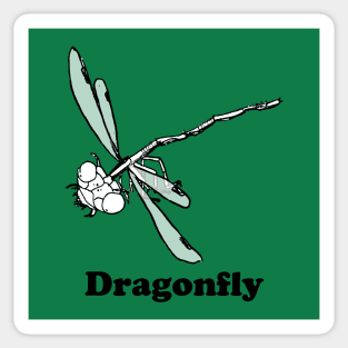 Dragonfly of my son Sticker